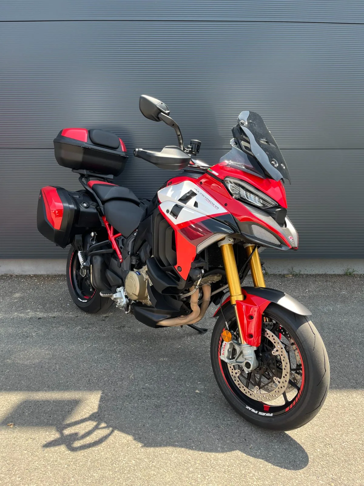 Ducati Multistrada V4 S Pikes Peak Radar Livery